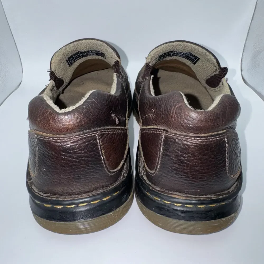 Dr. Martens Orson 11198 Brown Leather Slip On Loafers Men’s US 11 EU 45